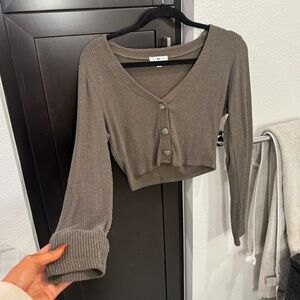 BP Long Sleeve V Neck Top